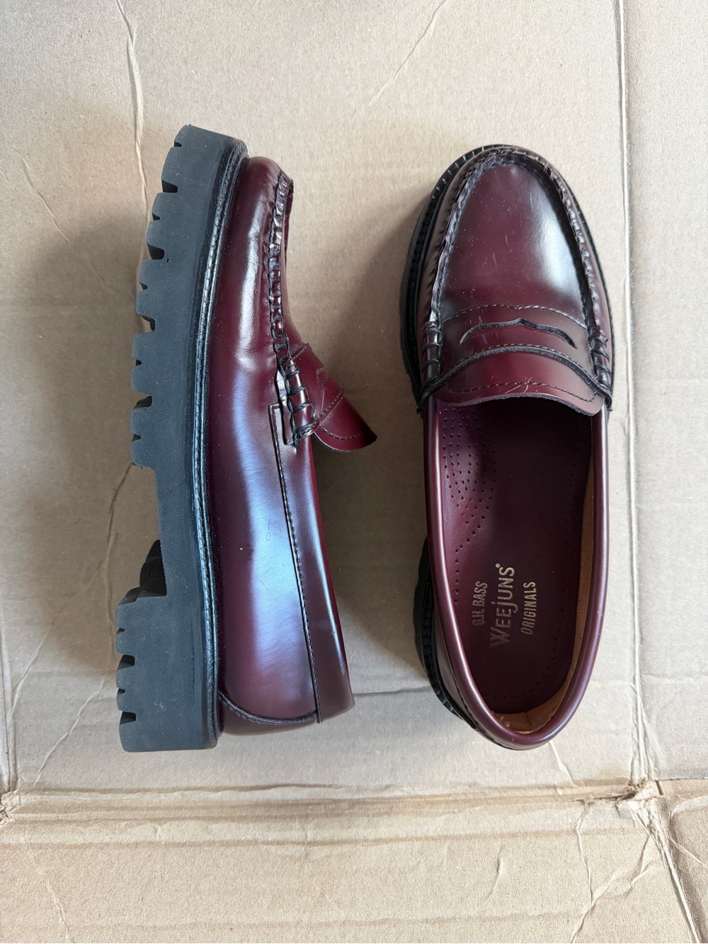GH Bass Whitney Superlug Weejuns